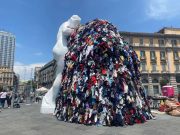 Napoli, incendiata “Venere degli stracci” di Pistoletto
