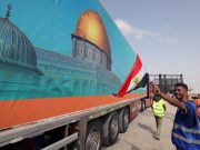 Arrivati 14 camion a Gaza con aiuti umanitari
