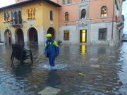 Muggia sommersa da 15 centimetri di acqua
