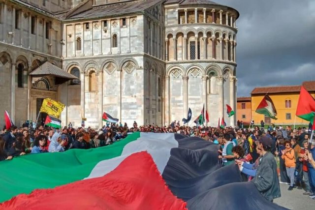 Foto corteo studenti