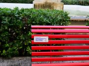 Violenza donne: danneggiata la panchina rossa alla Sapienza