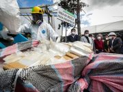 Ecuador, distrutte 21,5 tonnellate di cocaina