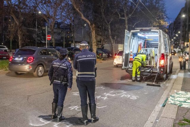 Foto ciclista ucciso