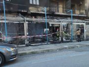 Scalea, incendio in un negozio