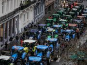 Bruxelles, 1300 trattori in strada