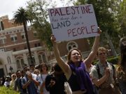 Atlanta, proteste pro Gaza: agenti sparano pallottole di gomma