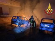 Attentato incendiario nel Nuorese: due auto danneggiate