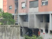 Divampa incendio a Udine, cinque persone intossicate
