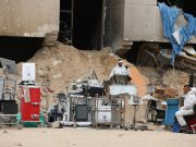 Gaza City, trovata una fossa comune all’interno dell’ospedale al-Shifa