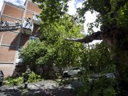 Genova, danni e allagamenti per un nubifragio