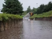 Maltempo, esonda il lago di Como