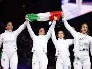 Olimpiadi, oro dell’Italia nella Spada donne