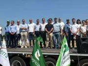 Pieve Ponte, protesta degli agricoltori