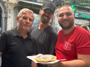 Napoli, Spinazzola si gode ‘A Puteca d’a Pizza