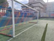 Giaveno, una porta di calcio cade addosso ad un bambino di 10 anni