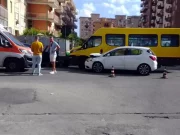 Palermo, scontro tra quattro mezzi: otto bambini finiscono in ospedale
