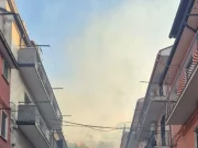 Incendio a San Giovanni Rotondo, evacuate 50 persone
