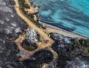 Sardegna, incendio doloso devasta Punta Molentis