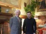 Re Carlo incontra Zelensky al castello di Windsor