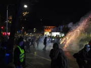 Udine, scontri tra manifestanti e forze dell’ordine