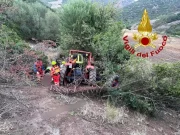 Pattada, agricoltore muore schiacciato dal trattore