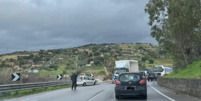 Incidente sulla Palermo-Agrigento