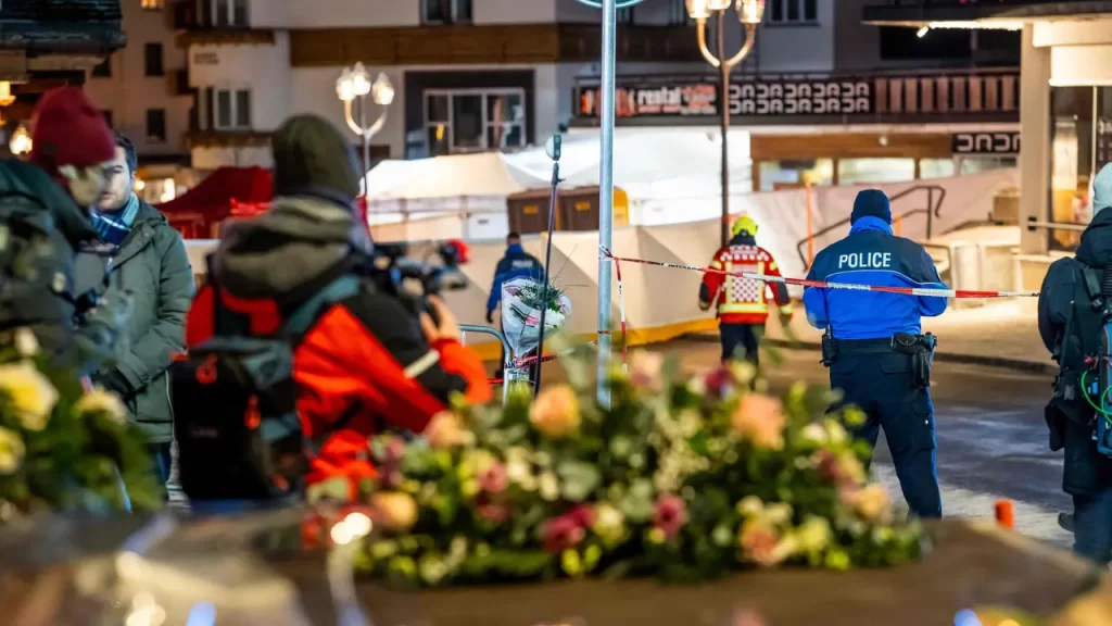 Incendio a Crans Montana durante il Capodanno