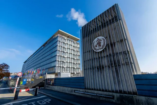 Sede dell’Organizzazione Mondiale della Sanità a Ginevra