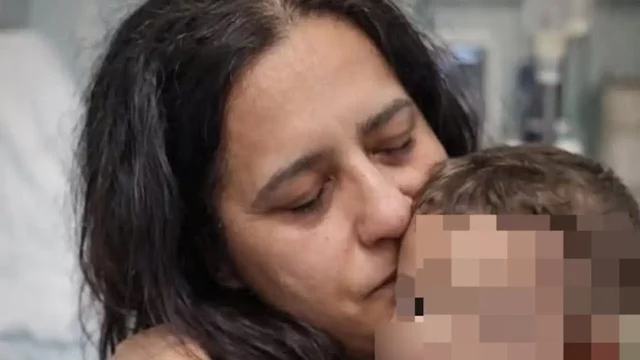 La mamma con il piccolo Domenico