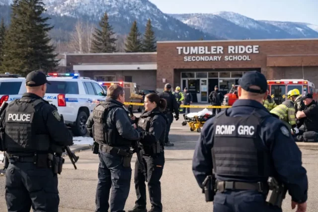 Sparatoria scuola Canada Columbia Britannica