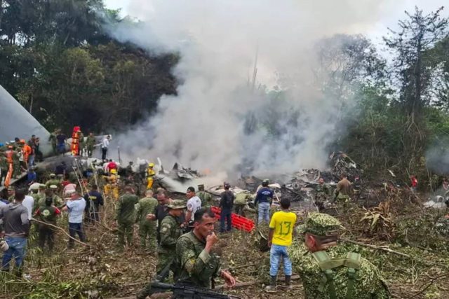 Colobia, 66 morti in un incidente aereo