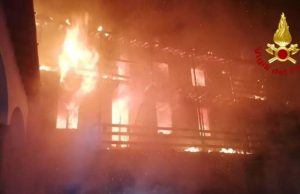 Incendio a Grumello del Monte: 8 Anziani Salvati da Edificio Comunale in Fiamme Incendio a Grumello del Monte