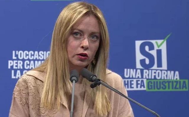 Giorgia Meloni referendum giustizia