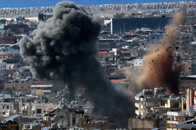 Beirut bombardamenti guerra Iran