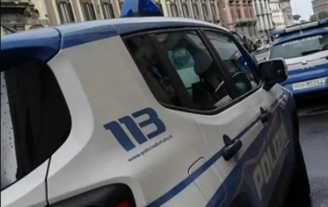 Polizia sul luogo della stesa a Materdei