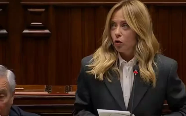 Giorgia Meloni intervento Camera Iran