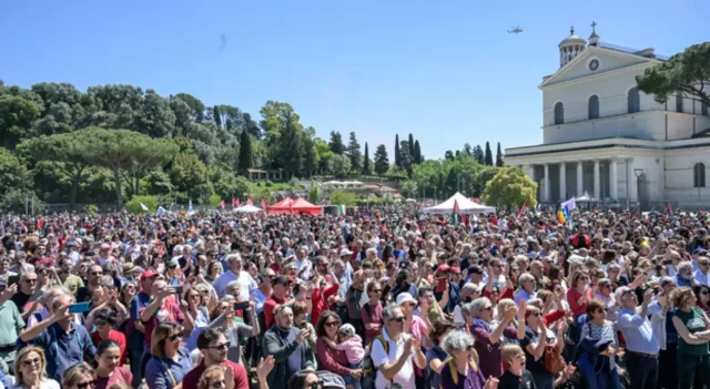 corteo 25 aprile Roma
