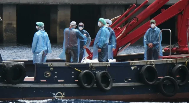 Soccorsi e operazioni sanitarie durante evacuazione della nave Hondius