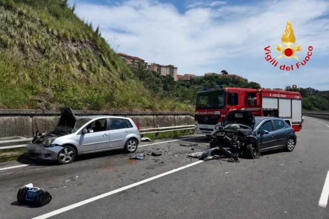 Incidente sulla Statale 109 Tangenziale Est a Catanzaro