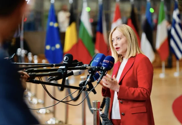 Giorgia Meloni incontro Palazzo Chigi governo politica estera