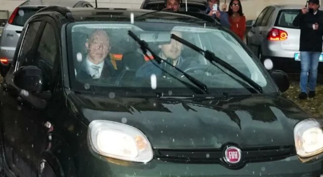 Marco Poggi uscita Procura Pavia delitto Garlasco