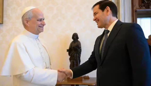 Papa Leone XIV Marco Rubio incontro Vaticano Stati Uniti