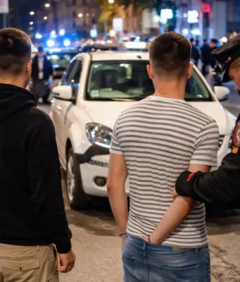 Fuga nella notte tra Marano e Calvizzano, fermati tre presunti ladri d’auto: uno è minorenne Carabinieri con giovani fermati a Marano foto repertorio