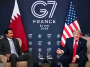 G7 Evian, Trump avverte l’Iran: «Non avrà mai l’arma nucleare». Nuovo faccia a faccia con Zelensky Donald Trump durante il vertice G7 di Evian in Francia