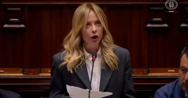 Giorgia Meloni Camera dei Deputati Ucraina