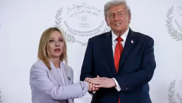 Trump e Meloni, nuove tensioni diplomatiche Donald Trump e Giorgia Meloni durante un incontro istituzionale