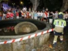 Tragedia durante la festa per il Mondiale: crolla una fontana, muore un ragazzo di 13 anni Fontana crollata Ciudad Rodrigo