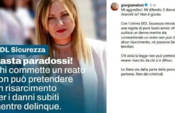 Caso Mario Roggero, Meloni: «Chi delinque non può essere risarcito da chi si è difeso». Il riferimento al gioielliere condannato Giorgia Meloni ddl Sicurezza