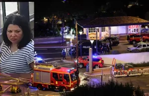 Attentato Monaco, trovata morta la sospettata Anastasiia Berezovska: due arresti in Ucraina Luogo dell'attentato di Monaco con il volto della sospettata Anastasiia Berezovska (Foto Ansa)