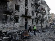 Kiev sotto il più massiccio attacco russo dall’inizio della guerra: almeno 13 morti e decine di feriti Palazzo residenziale distrutto dal bombardamento russo a Kiev